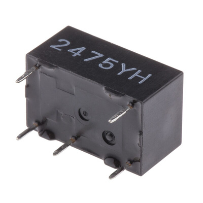 Omron PCB Mount Power Relay, 12V dc Coil, 3A Switching Current, SPDT