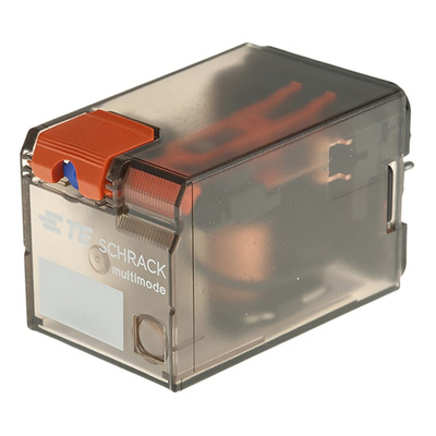 TE Connectivity Plug In Power Relay, 220V dc Coil, 10A Switching Current, 3PDT