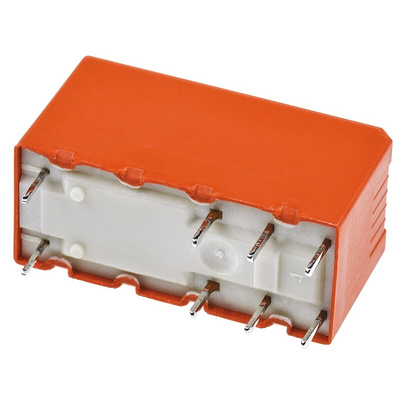 TE Connectivity PCB Mount Non-Latching Relay, 12V dc Coil, 12A Switching Current, SPDT