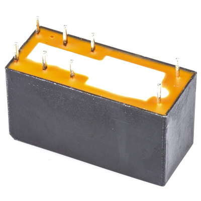 TE Connectivity PCB Mount Non-Latching Relay, 24V dc Coil, 8A Switching Current, DPDT
