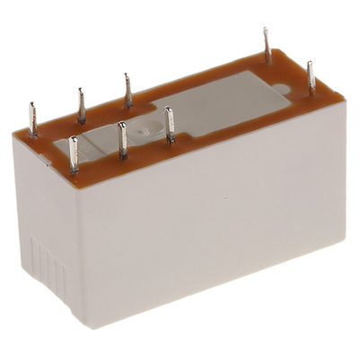 TE Connectivity PCB Mount Power Relay, 12V dc Coil, 16A Switching Current, SPDT