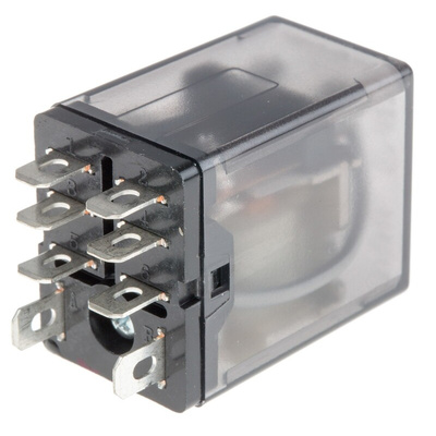 TE Connectivity Plug In Power Relay, 120V ac Coil, 15A Switching Current, DPDT