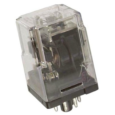 TE Connectivity Plug In Power Relay, 120V ac Coil, 5A Switching Current, DPDT