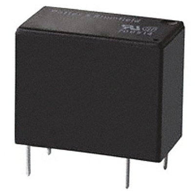 TE Connectivity PCB Mount Power Relay, 24V dc Coil, 10A Switching Current, SPST