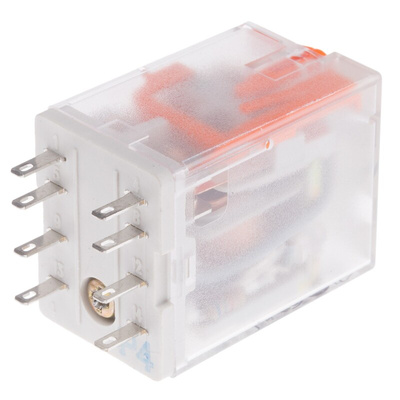 Phoenix Contact PCB Mount Power Relay, 24V ac Coil, 12A Switching Current, DPDT