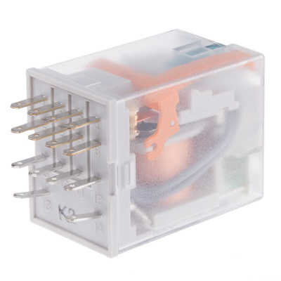 Phoenix Contact PCB Mount Power Relay, 24V dc Coil, 6A Switching Current, 4PDT