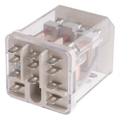 Phoenix Contact PCB Mount Power Relay, 230V ac Coil, 16A Switching Current, 3PDT