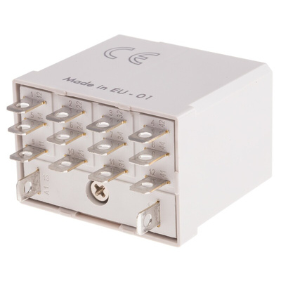 Finder Plug In Power Relay, 110V dc Coil, 12A Switching Current, 4PDT