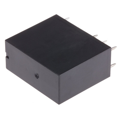 Omron PCB Mount Power Relay, 24V ac Coil, 5A Switching Current, DPDT