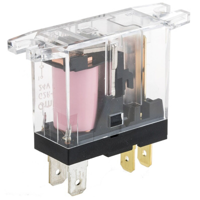 Omron Power Relay, 24V ac Coil, 10A Switching Current, SPST
