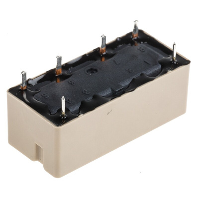 Panasonic PCB Mount Power Relay, 5V dc Coil, 8A Switching Current, DPST