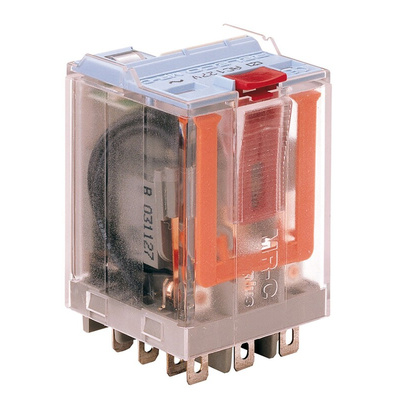 Turck Plug In Power Relay, 24V dc Coil, 16A Switching Current, 3PDT