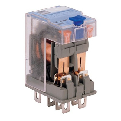 Turck Plug In Power Relay, 24V dc Coil, 6A Switching Current, DPDT