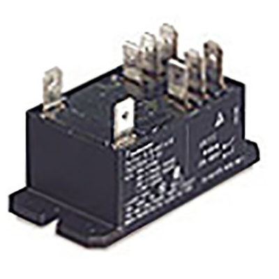 TE Connectivity Panel Mount Power Relay, 18V dc Coil, 40A Switching Current, DPST