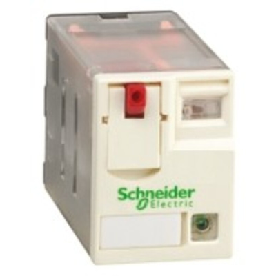 Schneider Electric Plug In Power Relay, 24V ac Coil, 12A Switching Current, DPDT