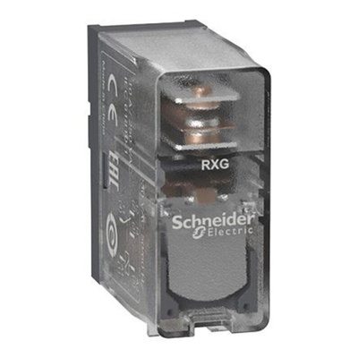 Schneider Electric Plug In Power Relay, 220V ac Coil, DPST-C/O