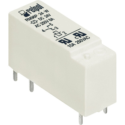 Relpol PCB Mount Power Relay, 9V dc Coil, 8A Switching Current