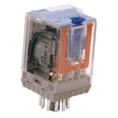 Releco PCB Mount Power Relay, 110V dc Coil, 10A Switching Current