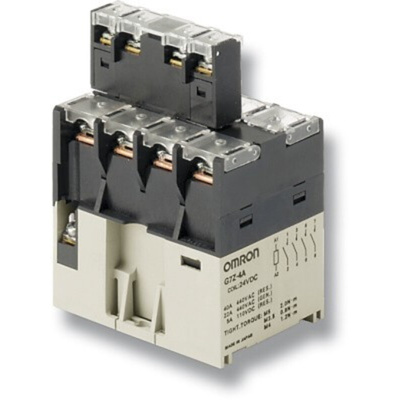 Omron Chassis Mount Power Relay, 24V dc Coil, 25A Switching Current