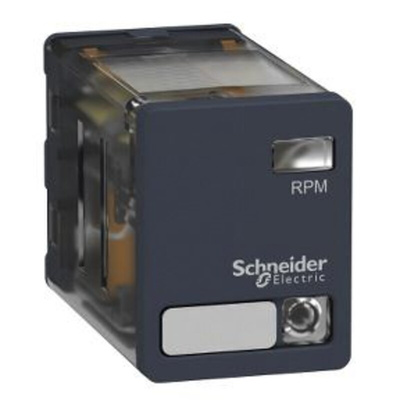 Schneider Electric Power Relay, 230V ac Coil, 15 A @ 250 V ac, 15 A @ 28 V dc Switching Current, DPDT
