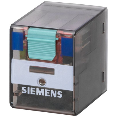 Siemens Base Power Relay, 115V ac Coil, 10A Switching Current