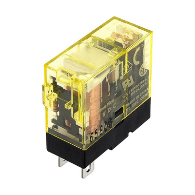 Idec Plug In Power Relay, 24V dc Coil, 8A Switching Current, DPDT