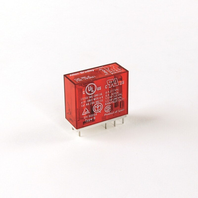 Rockwell Automation Plug In Power Relay, 110V dc Coil, 8A Switching Current, DPDT