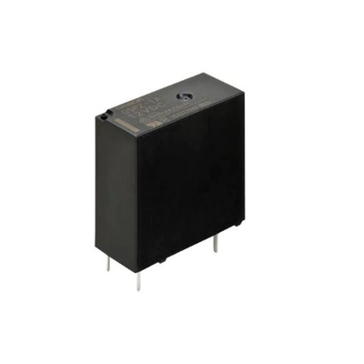 Omron PCB Mount Non-Latching Relay, 5V dc Coil, 16A Switching Current, SPST