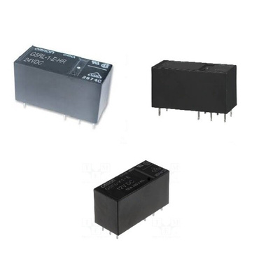 Omron PCB Mount Relay, 24V dc Coil, SPST