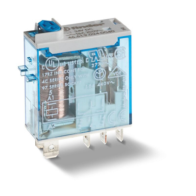 Finder Plug In Relay, 48V dc Coil, 16A Switching Current, SPDT