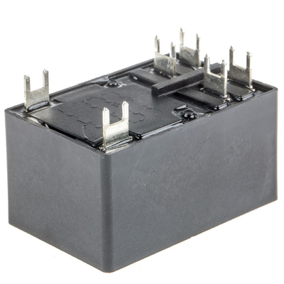 TE Connectivity PCB Mount Power Relay, 24V dc Coil, 30A Switching Current, DPST