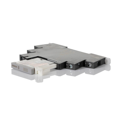 Omron DIN Rail Power Relay, 12V dc Coil, 6A Switching Current, SPDT
