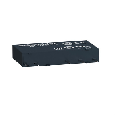 Schneider Electric PCB Mount Power Relay, 24V dc Coil, 6A Switching Current, SPDT