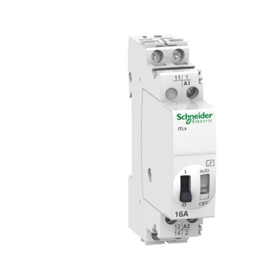 Schneider Electric DIN Rail Power Relay, 24 V dc, 48V ac Coil, 16A Switching Current