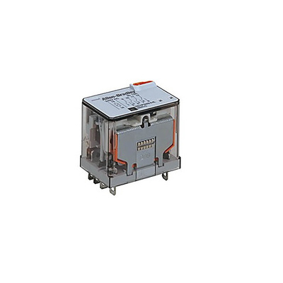 Rockwell Automation Plug In Non-Latching Relay, 24V dc Coil, 12A Switching Current, 4PDT