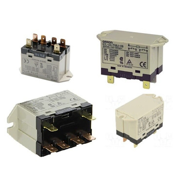 Omron PCB Mount Relay, 240V dc Coil, SPST
