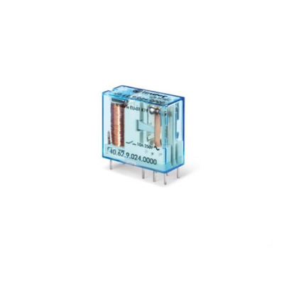 Finder PCB Mount, Plug In Relay, 60V dc Coil, 10A Switching Current
