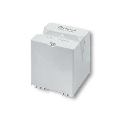 Finder PCB Mount Power Relay, 12V dc Coil, 100A Switching Current, DPST