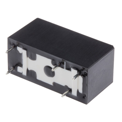 Omron PCB Mount Power Relay, 5V dc Coil, 12A Switching Current, SPDT