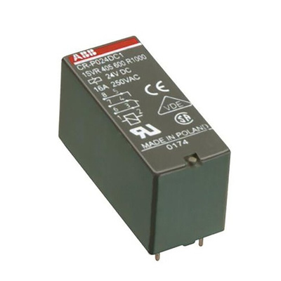 ABB PCB Mount Power Relay, 230V ac Coil, 8A Switching Current, SPDT