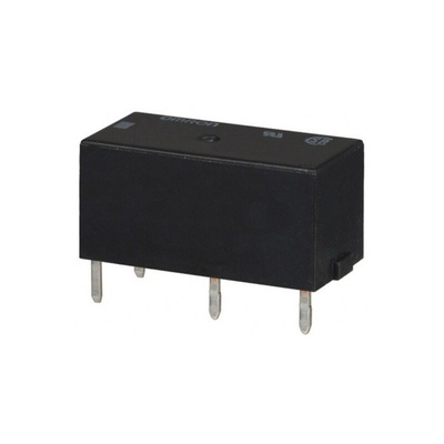 Omron PCB Mount Non-Latching Relay, 24V dc Coil, 5A Switching Current, DPST