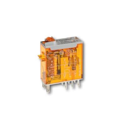 Finder Plug-In Mount Power Relay, 24V dc Coil, 16A Switching Current, SPDT