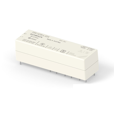 TE Connectivity PCB Mount Force Guided Relay, 24V dc Coil, 8A Switching Current, 4NO/2NC
