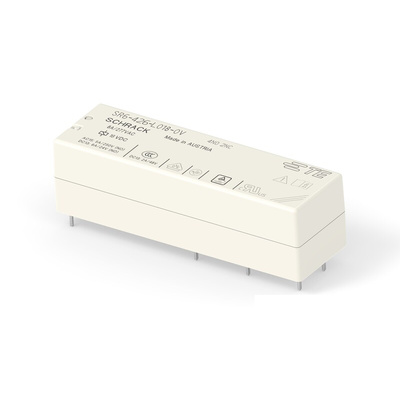 TE Connectivity PCB Mount Force Guided Relay, 18V dc Coil, 8A Switching Current, 4NO/2NC