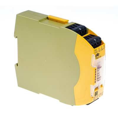 Pilz Dual-Channel Emergency Stop, Light Beam/Curtain, Safety Switch/Interlock Safety Relay, 48 → 240V ac/dc, 3