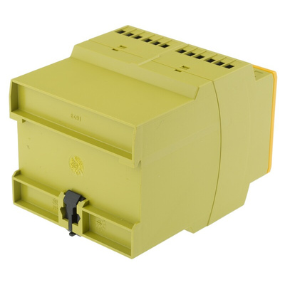 Pilz Dual-Channel Emergency Stop Safety Relay, 24V ac, 3 Safety Contacts