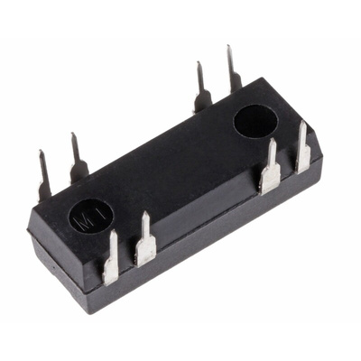 Celduc Plug In Reed Relay, 12V dc Coil, DPST, 100V dc Max, 500Ω