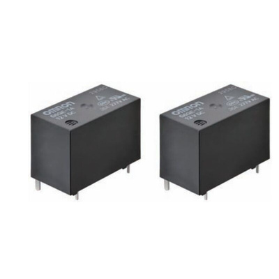 Omron PCB Mount Power Relay, 24V dc Coil, 36A Switching Current, SPST