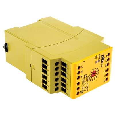 Pilz Single-Channel Speed/Standstill Monitoring Safety Relay, 24V dc, 1 Safety Contacts