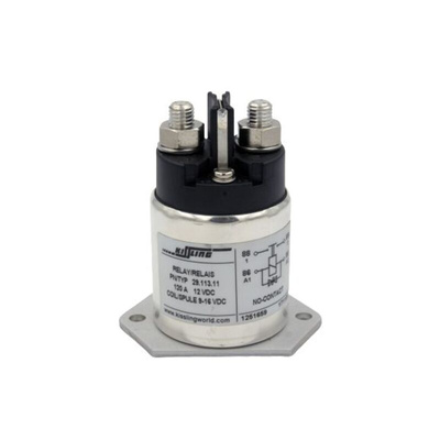 TE Connectivity Surface Mount Non-Latching Relay, 28V dc Coil, 120A Switching Current, SPST